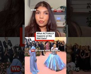 What actually happens at the Met Gala? #BBCNews