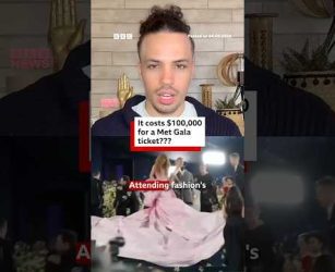 How much does it cost to attend the Met Gala? #BBCNews