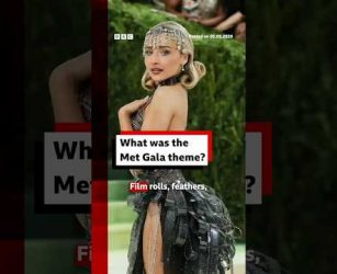 What was the Met Gala theme and dress code? #MetGala #NewYork #BBCNews
