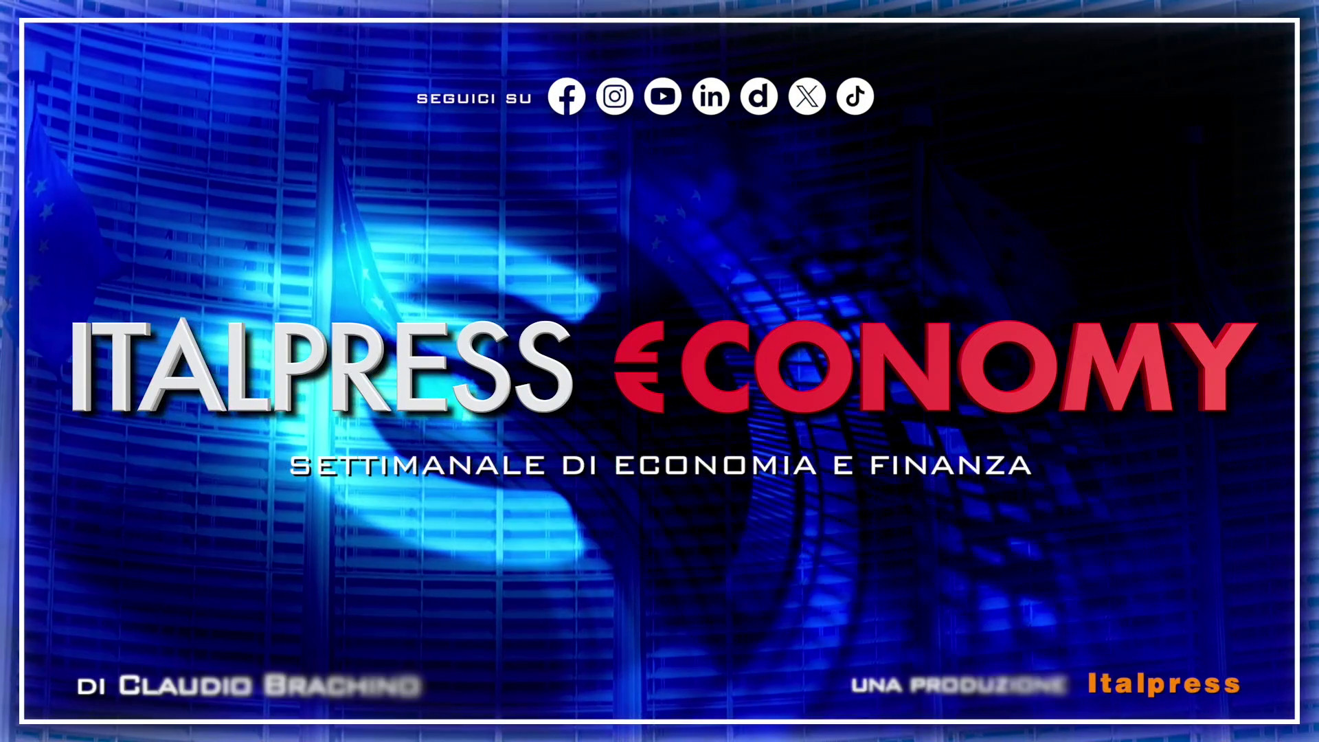 Italpress &euro;conomy - Puntata del 22 maggio 2026