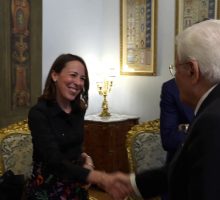 70mo anniversario de "Il Giorno", Mattarella riceve la direttrice Pini