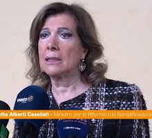 Ue, Casellati "Italia prima a lanciare valutazione di impatto generazionale"