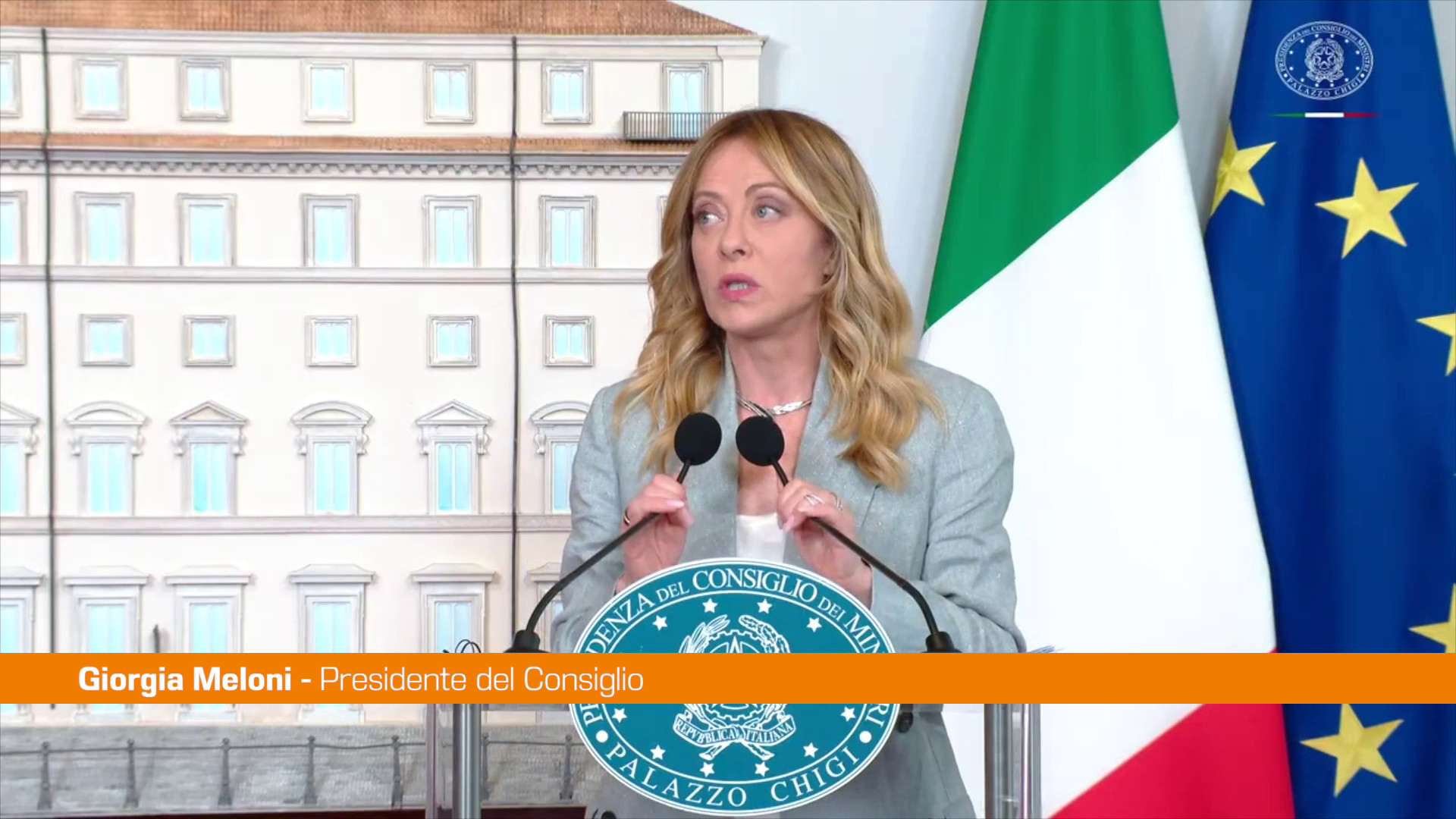 Meloni "L'Europa &egrave; chiamata ad agire con coraggio e velocit&agrave;"