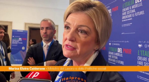 Pnrr, Calderone “Raggiunti con anticipo tutti gli obiettivi sul programma GOL”