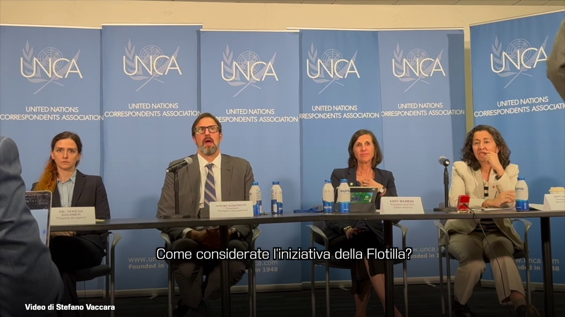 ONG all'Onu "Flotilla ha valore simbolico. Dall'Europa indignazione 'vuota'"