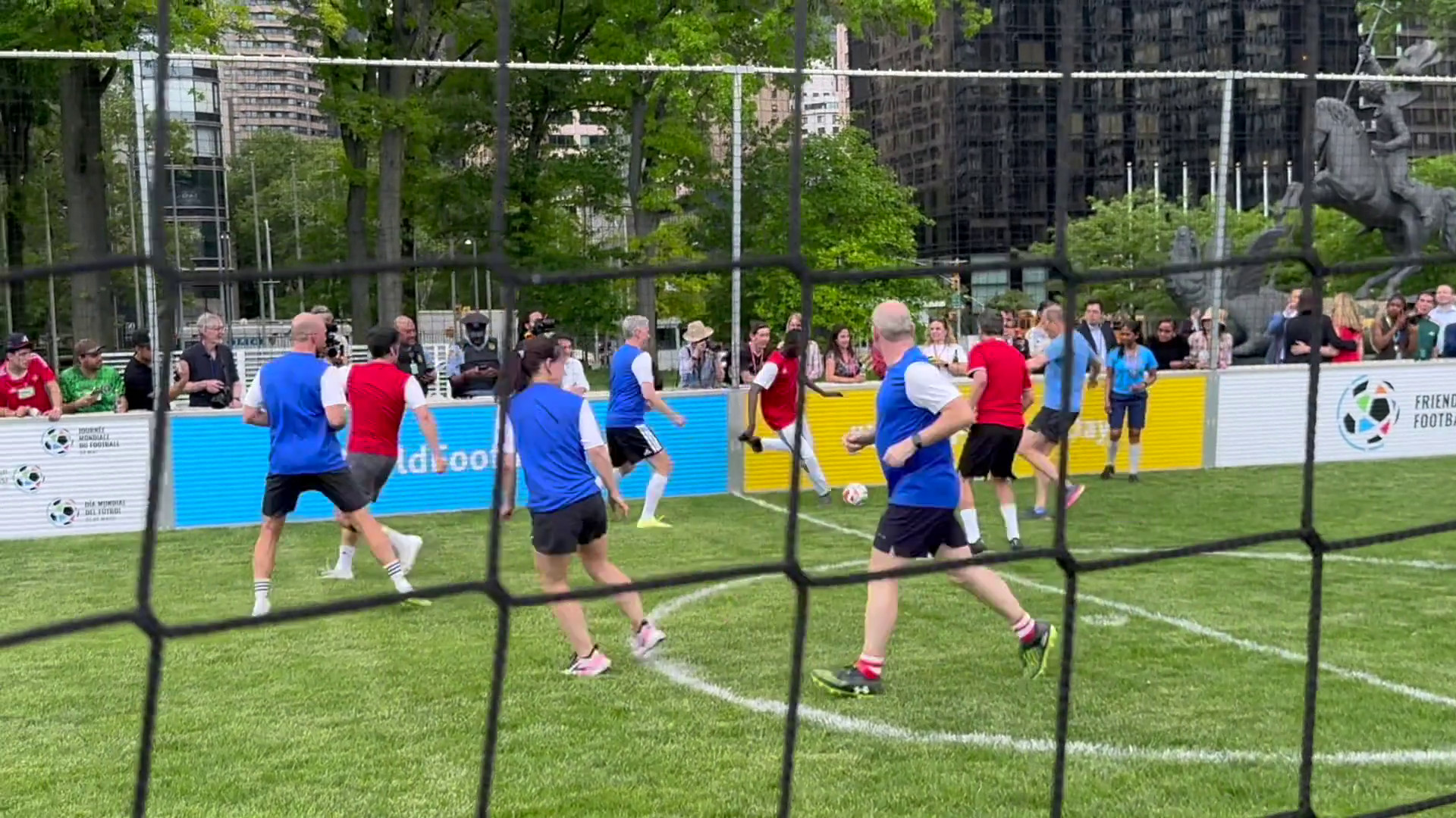 A New York il World Football Day "Il calcio insegna a rispettare le regole"