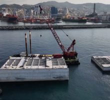 Un "cuore di pietra" per la Nuova Diga Foranea di Genova
