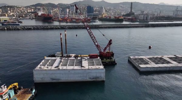 Un “cuore di pietra” per la Nuova Diga Foranea di Genova
