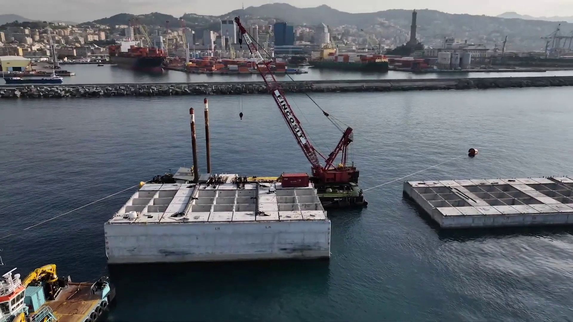 Un "cuore di pietra" per la Nuova Diga Foranea di Genova