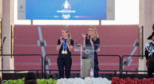 Festa Repubblica a Los Angeles, ponte Milano-Cortina 2026-LA 2028 con Lollobrigida