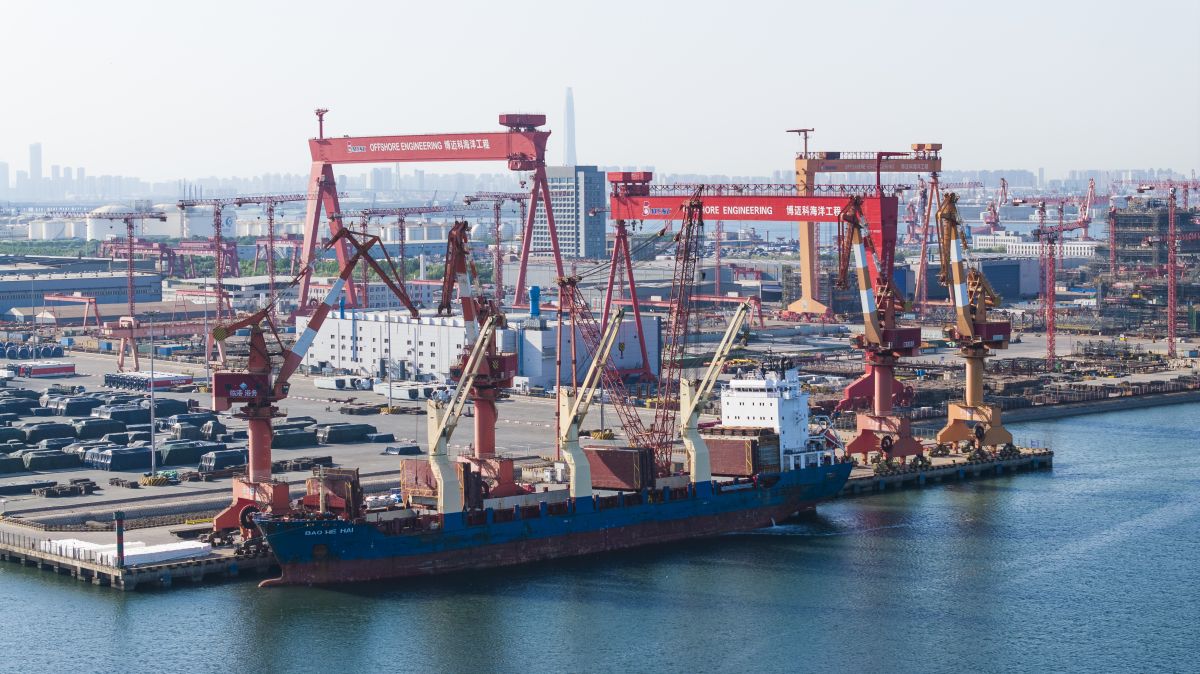 Cina, l&rsquo;industria cantieristica accelera la transizione ecologica