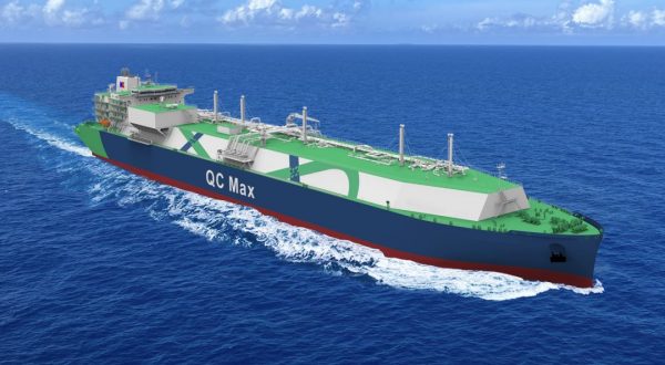 Cina, al via la costruzione di una mega nave per il trasporto di GNL