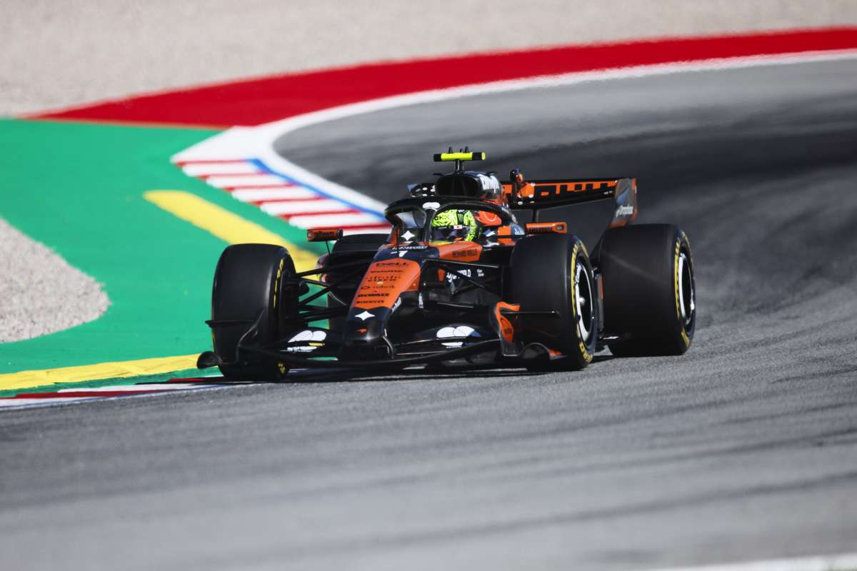 Norris in testa nelle FP2 in Catalogna, Antonelli 5&deg; dietro Leclerc