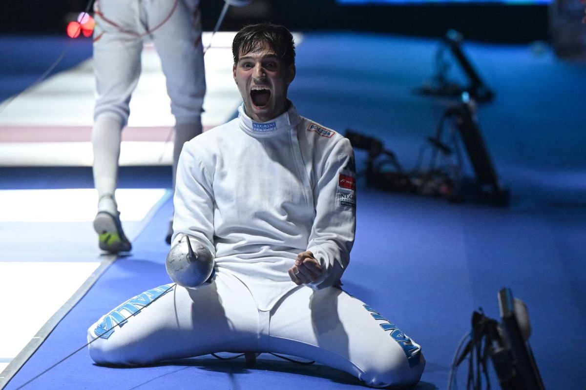 Mencarelli vince l&rsquo;oro nella spada ai Campionati Europei