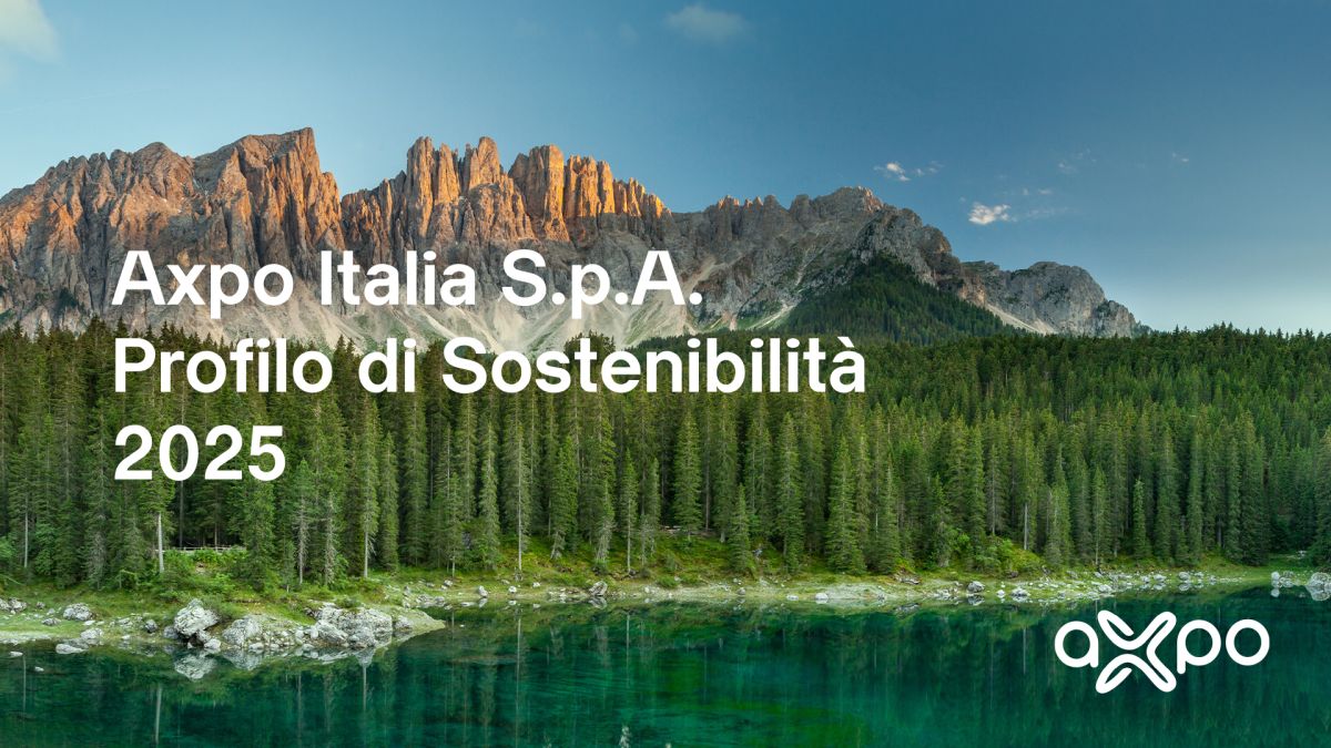 Profilo di Sostenibilit&agrave; di Axpo Italia, focus su ambiente, innovazione e comunit&agrave;