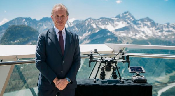 Monte Bianco, Autostrade dello Stato monitora infrastrutture con droni e IA