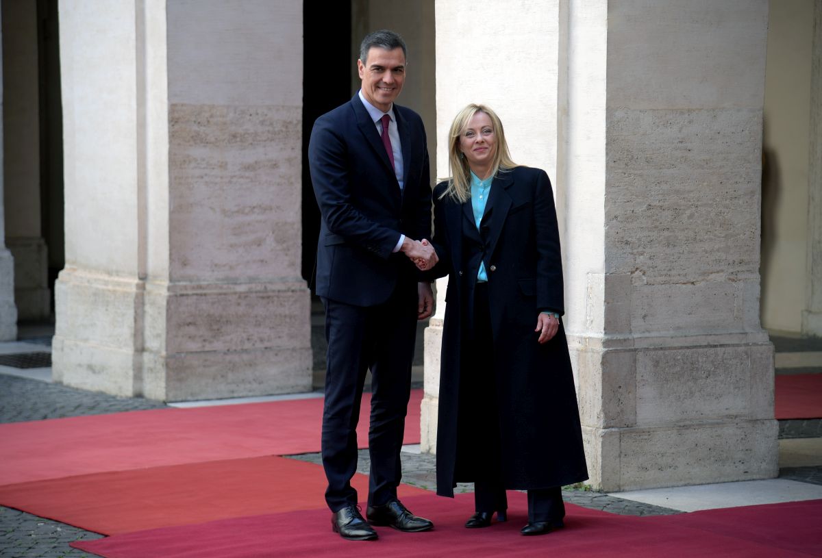Meloni incontra Sanchez &ldquo;Linea comune Italia-Spagna sul prossimo bilancio Ue&rdquo;