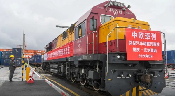 Chongqing potenzia servizio treni merci Cina-Europa per export auto