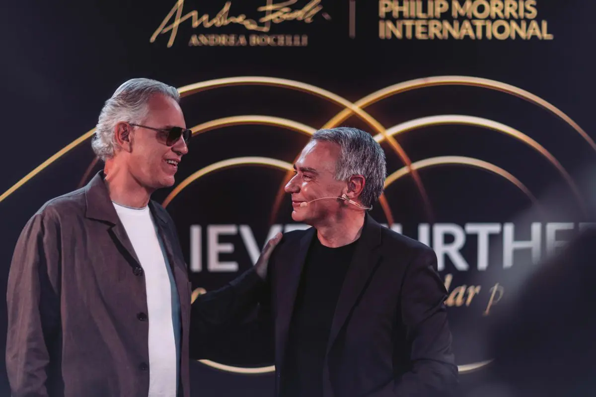 Philip Morris International e Bocelli lanciano il progetto &ldquo;Believe. Further&rdquo;