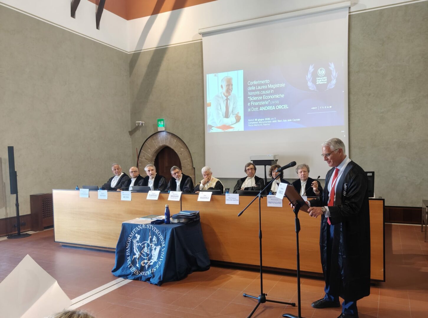 Universit&agrave; Palermo conferisce laurea honoris causa all&rsquo;ad di Unicredit Orcel