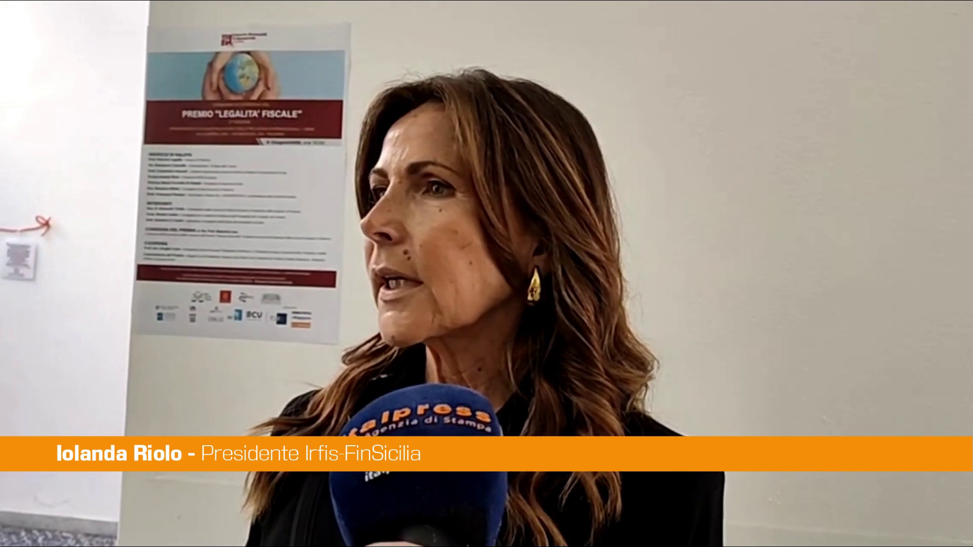Premio Legalit&agrave; fiscale, Riolo "Rema nella direzione dell'attivit&agrave; di Irfis"