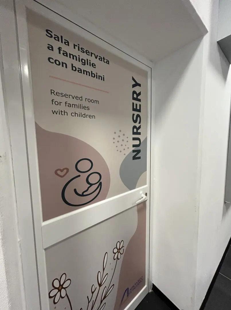 All&rsquo;aeroporto di Palermo apre la nursery-family lounge dedicata alle famiglie con bambini