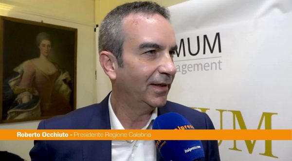 Occhiuto "Mezzogiorno ecosistema favorevole alla crescita degli investimenti"