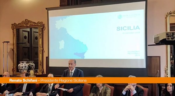 Schifani “L’economia della Sicilia continua a crescere, Pil +20,2% in 5 anni”