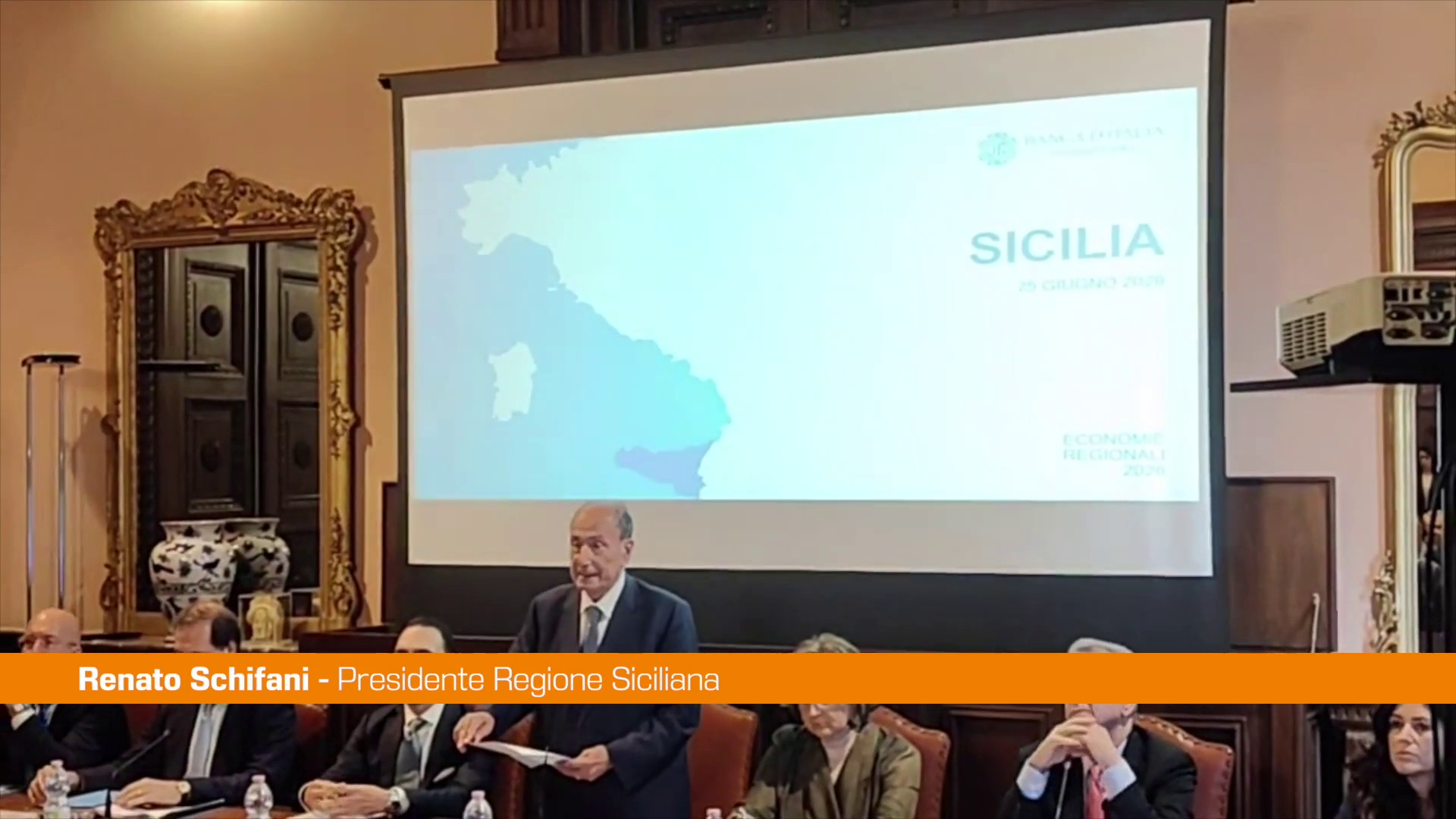 Schifani "L'economia della Sicilia continua a crescere, Pil +20,2% in 5 anni"