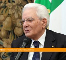 Mattarella "Abbiamo estremamente bisogno del protagonismo femminile"