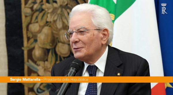 Mattarella “Abbiamo estremamente bisogno del protagonismo femminile”