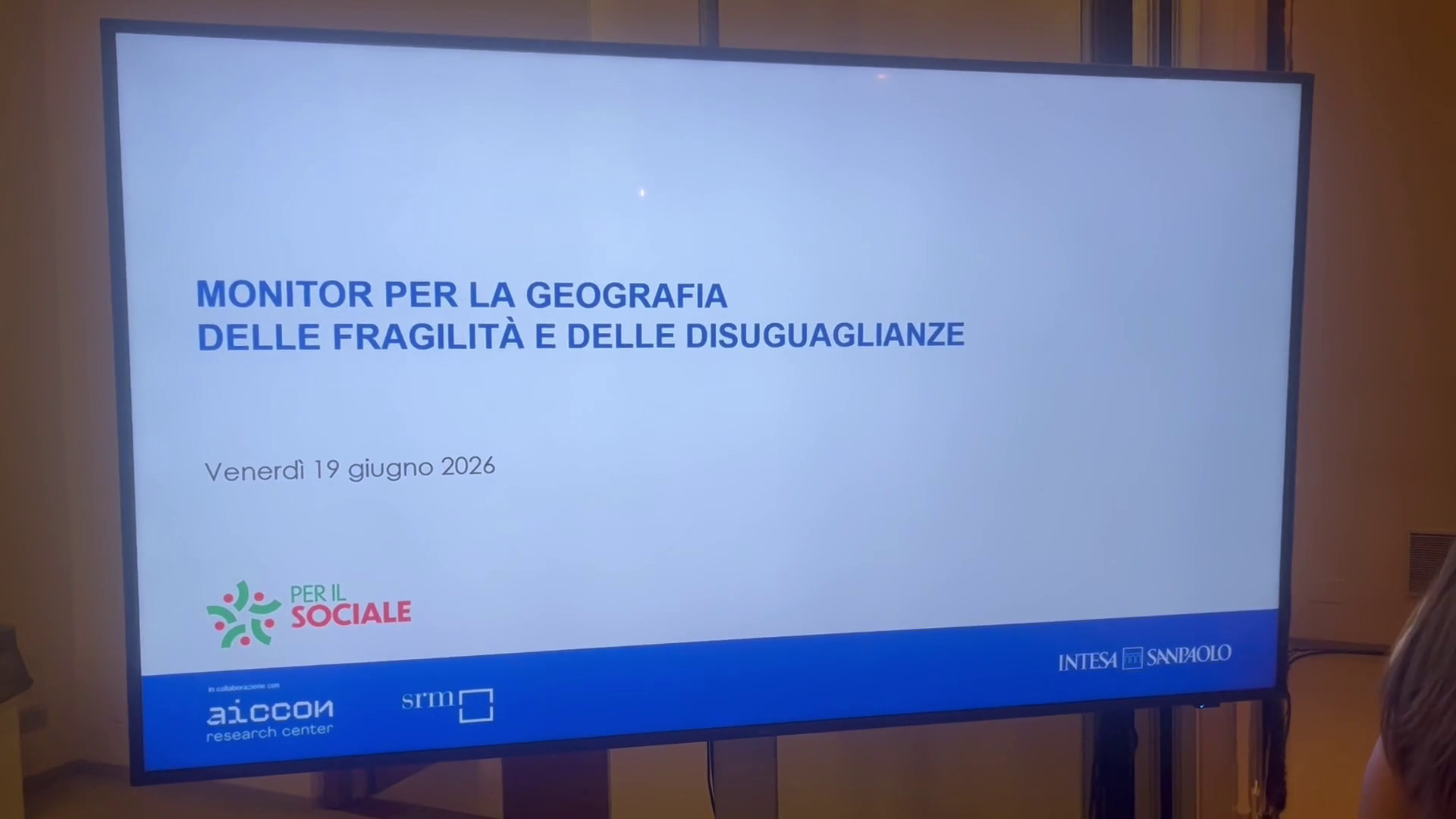 Intesa Sanpaolo presenta il Monitor su fragilit&agrave; e disuguaglianze territoriali