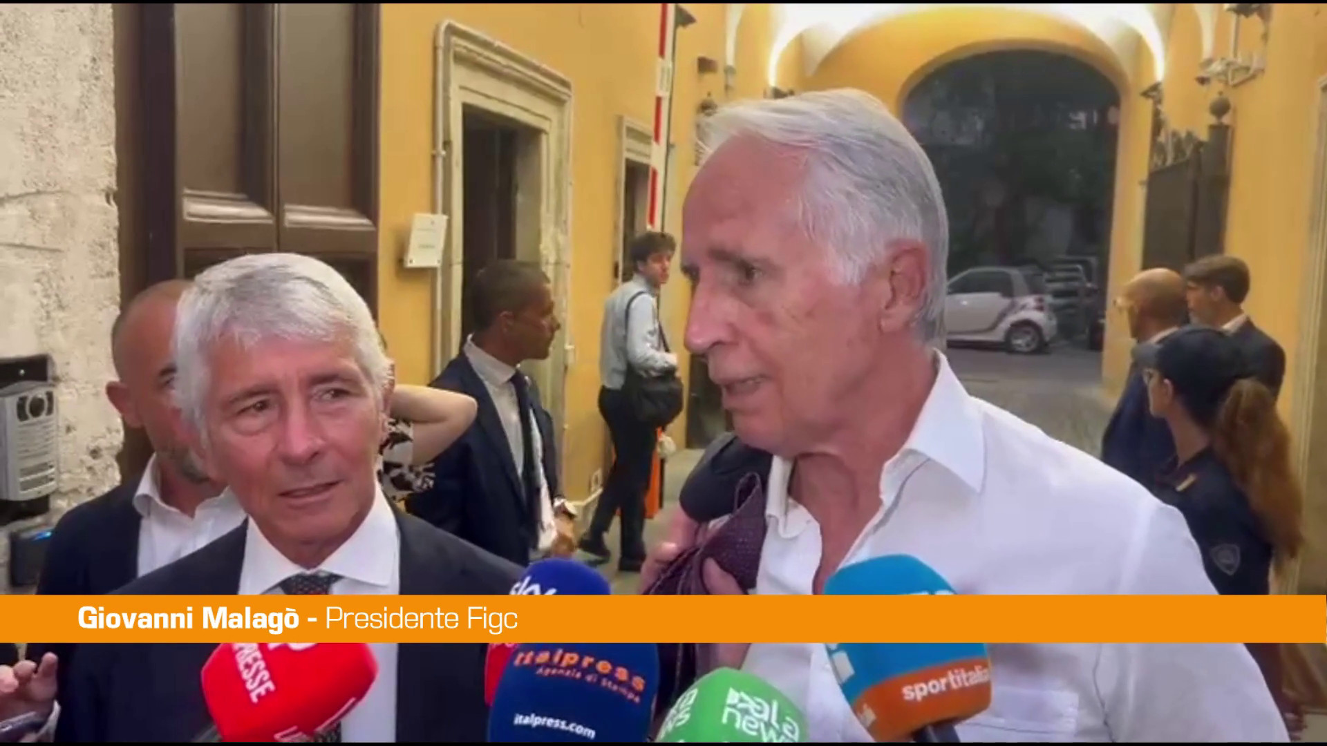 Figc, incontro Abodi-Malag&ograve; "C'&egrave; consapevolezza reciproca sulle priorit&agrave;"