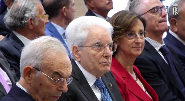Mattarella a Palazzo Bachelet per il seminario di studi “Rule of Law”