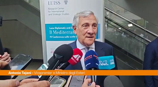 Tajani “Mediterraneo al centro del nostro interesse”