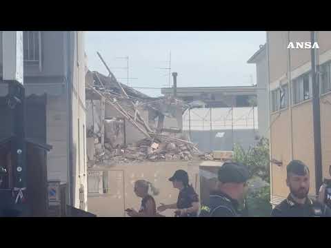Palazzina crolla nel Fermano dopo un’esplosione, un morto e due feriti