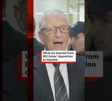 What we learned from Bill Gates&rsquo; deposition on Jeffrey Epstein #BBCNews