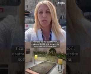 Count-down a Barcellona per l'inaugurazione della torre della Sagrada Familia #ansa #news