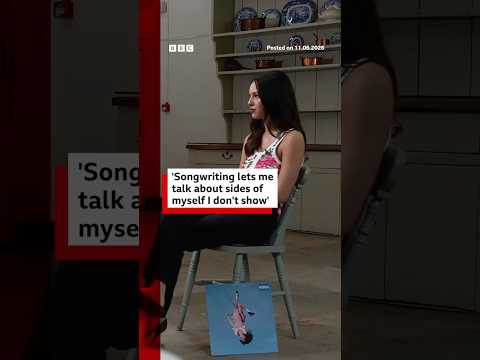 Olivia Rodrigo on songwriting letting her talk about sides she doesn&rsquo;t usually show. #BBCNews