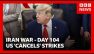 US President Donald Trump says he has 'cancelled' strikes against Iran | BBC News