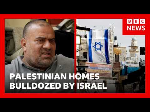 Israel bulldozes Palestinian homes  in East Jerusalem | BBC News
