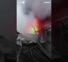 Pioggia di bombe su Kiev e sull'Ucraina, 9 morti e decine di feriti #ansa #news