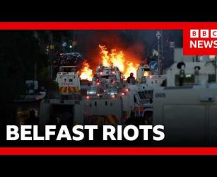 Police vow 'robust' response to Northern Ireland riots | BBC News