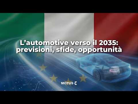 L’automotive verso il 2035: previsioni, sfide, opportunità