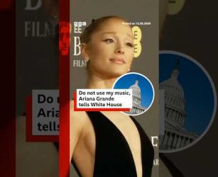 Do not use my music, Ariana Grande tells White House. #ArianaGrande #WhiteHouse #BBCNews