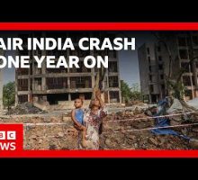 A year after Air India crash, families still wait for answers | BBC News