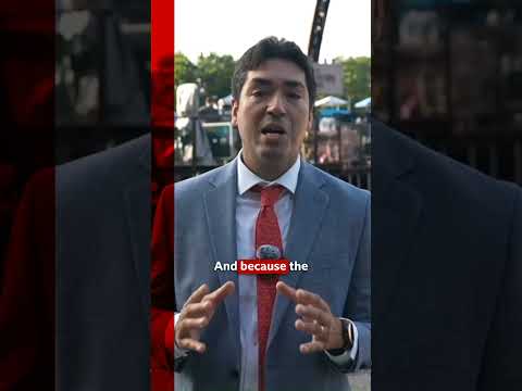 Why is there a 'claw' on the White House lawn? #UFC #MMA #BBCNews