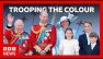 King and Queen cheered by crowds at Trooping the Colour | BBC News