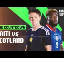 World Cup 2026: Countdown to Haiti v Scotland | BBC News