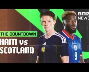 World Cup 2026: Countdown to Haiti v Scotland | BBC News